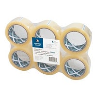 Business Source packaging tape - 1.89 in x 328 ft - clear (pack of 6)