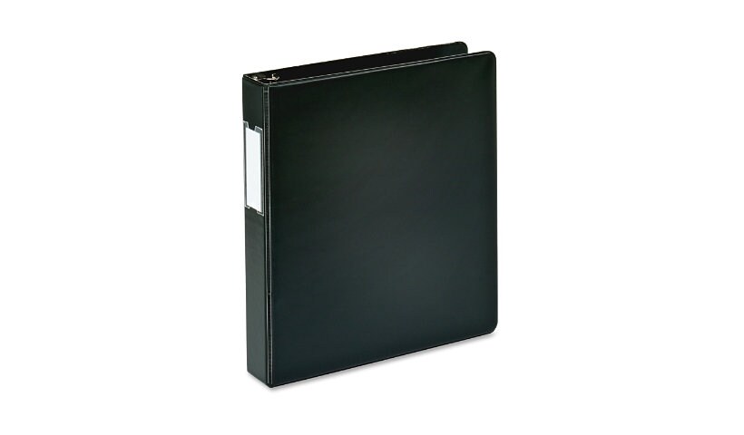 Business Source - ring binder - capacity: 375 sheets - black