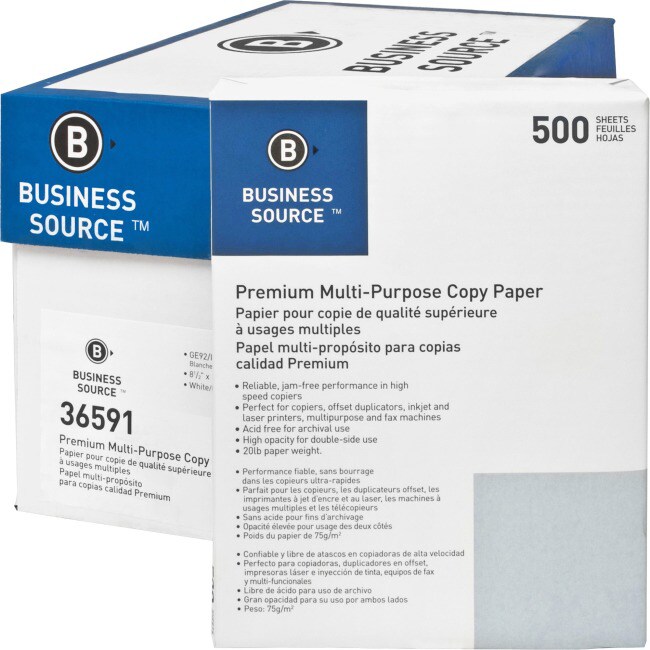 Business Source Premium - multipurpose paper - 5000 sheet(s) - Letter