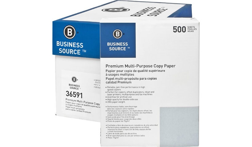 Business Source Premium - multipurpose paper - 5000 sheet(s) - Letter