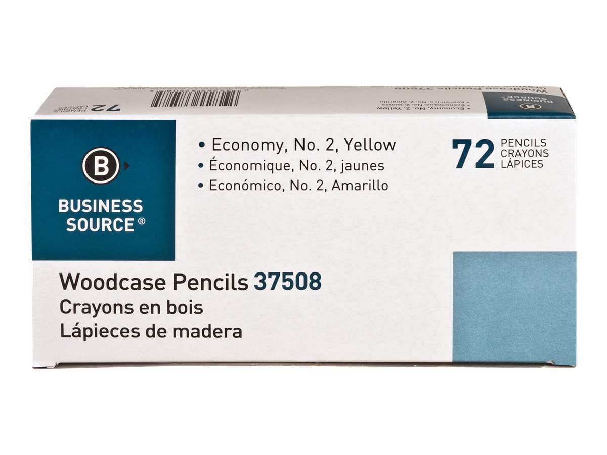 Business Source - pencil - HB, 2 (pack of 72)