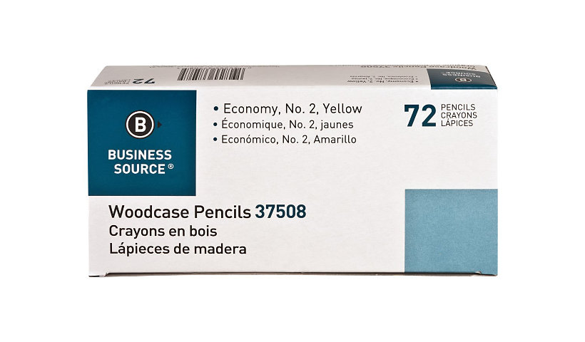 Business Source - pencil - HB, 2 (pack of 72)