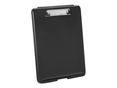 Business Source - storage clipboard - for Letter - black