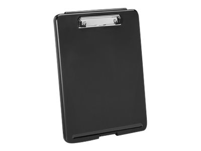 Business Source Storage Clipboard - for letter-size forms and more - black
