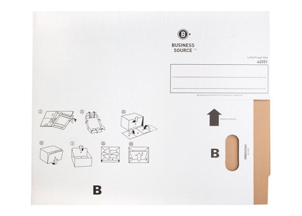BUSINESS BOX STORAGE LTR/LGL WH