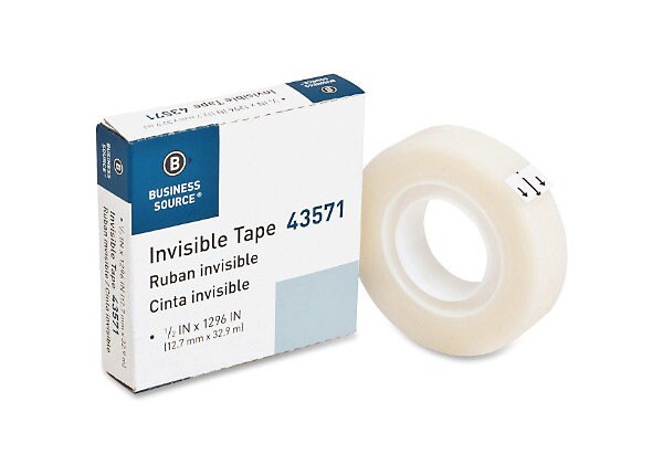 BUSINESS TAPE WRITE-ON 1/2X36YD 12
