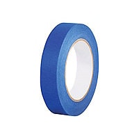 Business Source masking tape - 1 in x 180 ft - blue (pack of 2)