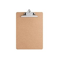 Business Source - clipboard - for 9.02 in x 12.52 in - brown