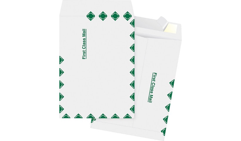 Business Source DuPont Tyvek - envelope - catalog - 9.02 in x 12 in - open