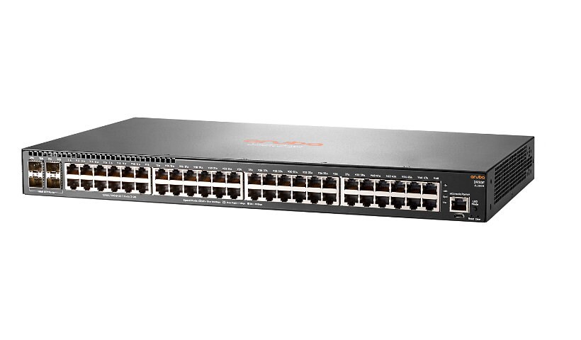 HPE Aruba 2930F 48G 4SFP - switch - 48 ports - managed - rack-mountable