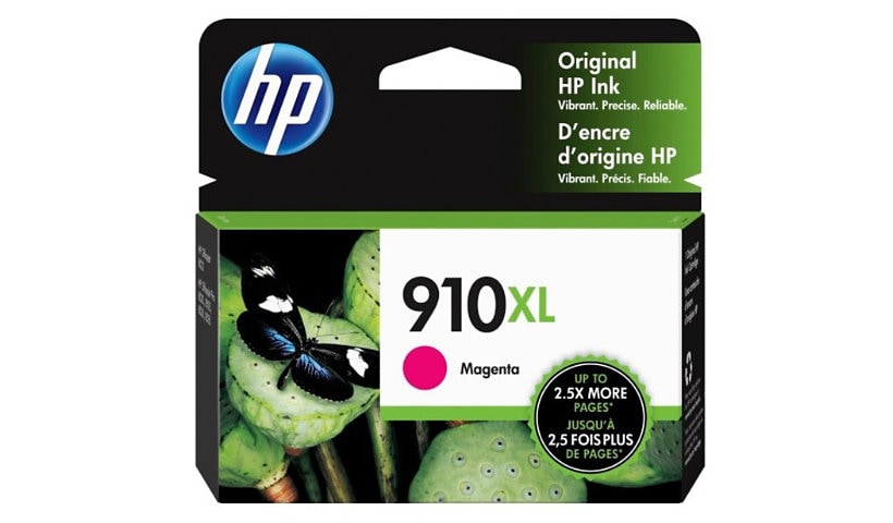 HP 910XL Original High Yield Inkjet Ink Cartridge - Magenta - 1 Each