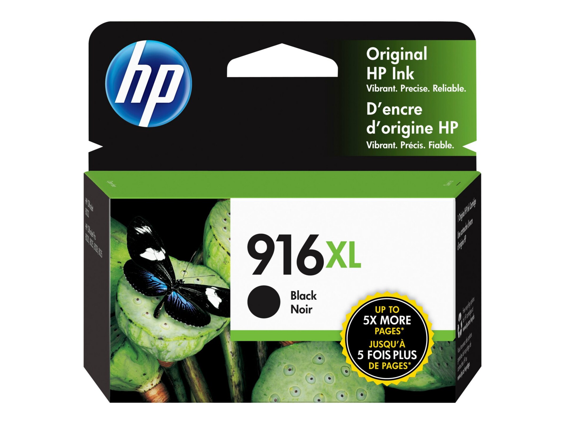 HP 916XL - black - original - ink cartridge