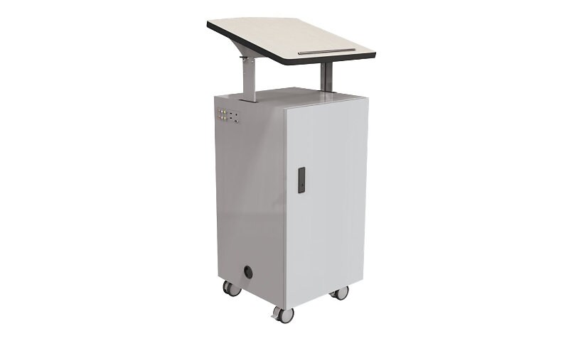 MooreCo Trend Podium - lectern - rectangular - whiteboard