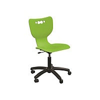 MooreCo Hierarchy 5-Star - chair - plastic - green