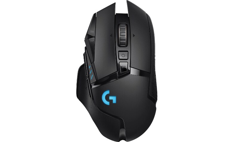 Logitech - G502 Lightspeed Wireless Optical Gaming Mouse with RGB Lighting - Black