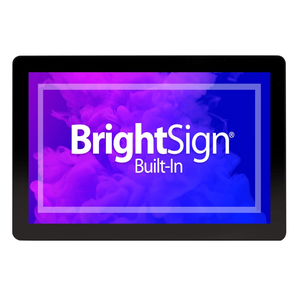 Bluefin BrightSign Built-In 10.1" Non-Touch 10.1" LCD flat panel display -