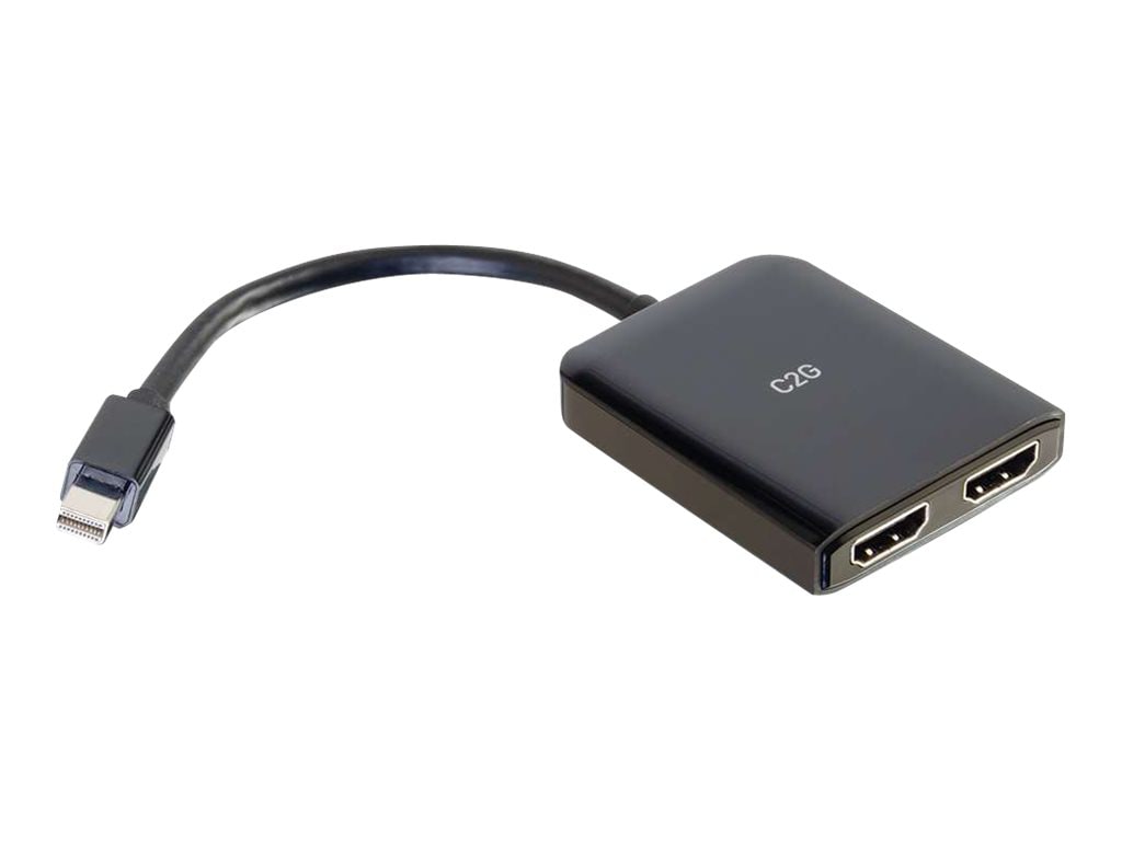 C2G DisplayPort to HDMI Display Splitter - Dual Monitor Adapter Converter