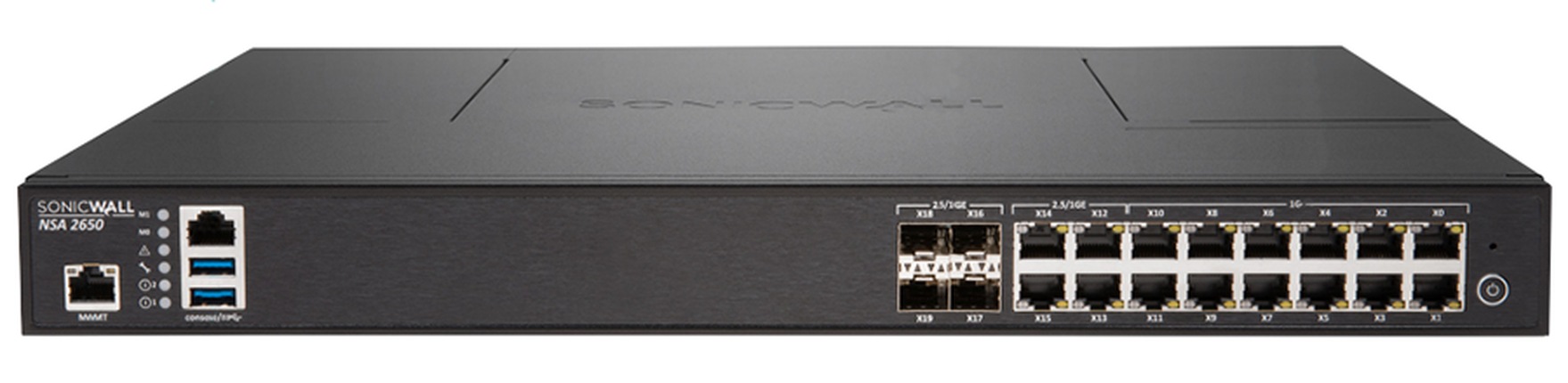 SonicWall NSa 2650 - security appliance - with 3 years TotalSecure
