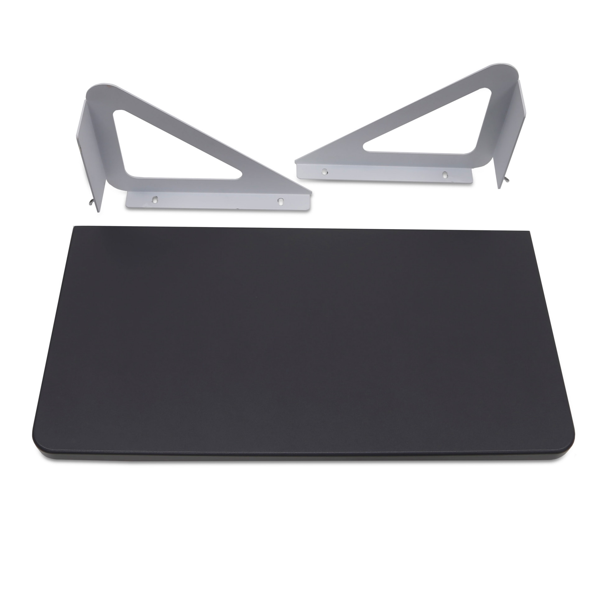 Ergotron shelf - for notebook / keyboard / mouse - gray, white