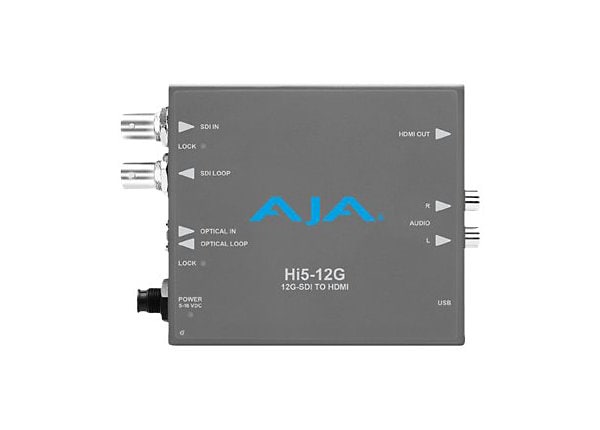 AJA 12G-SDI to HDMI 2.0 Converter