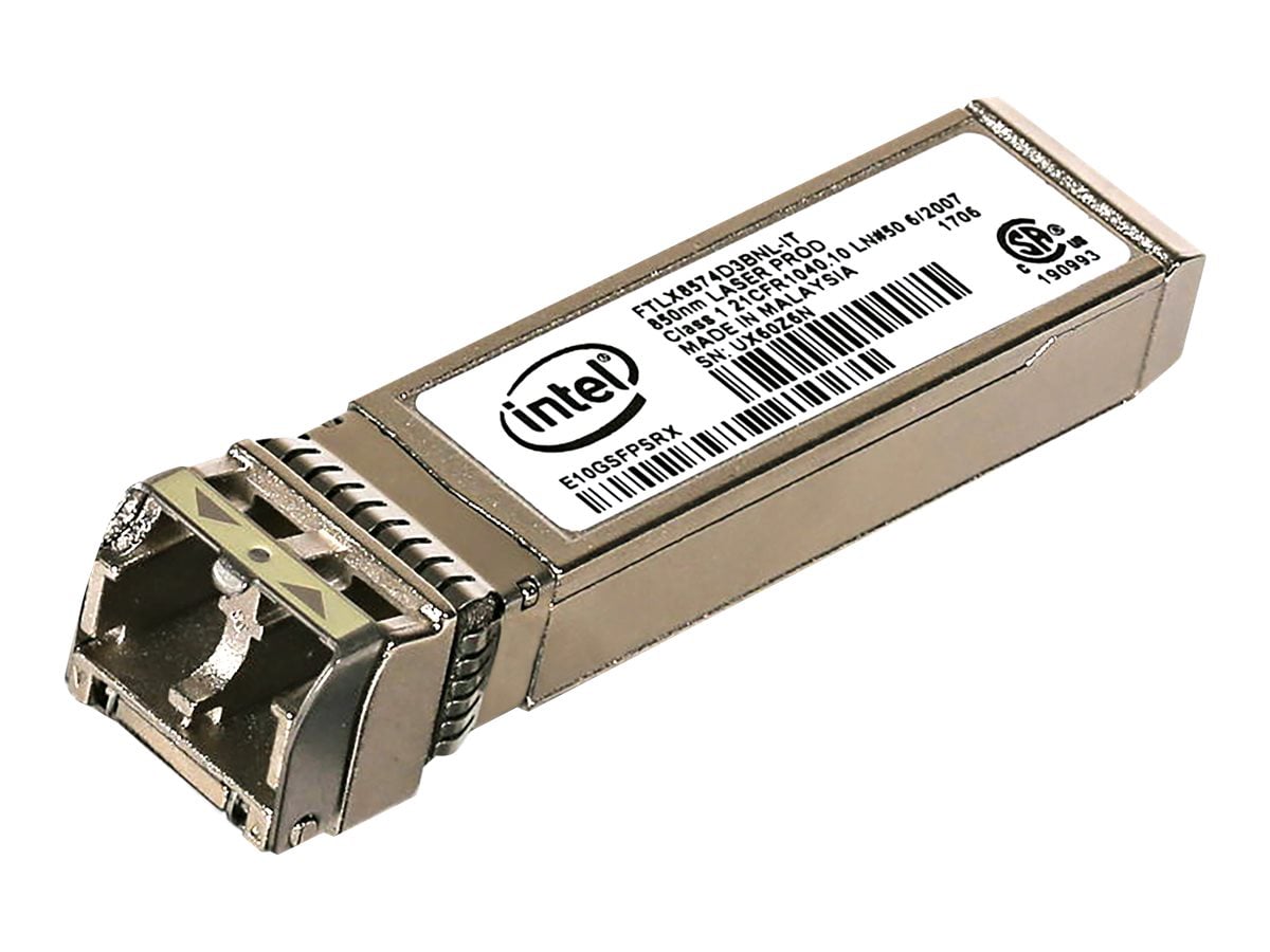 Intel Ethernet SFP+ SR Optics - SFP+ transceiver module - 1GbE, 10GbE