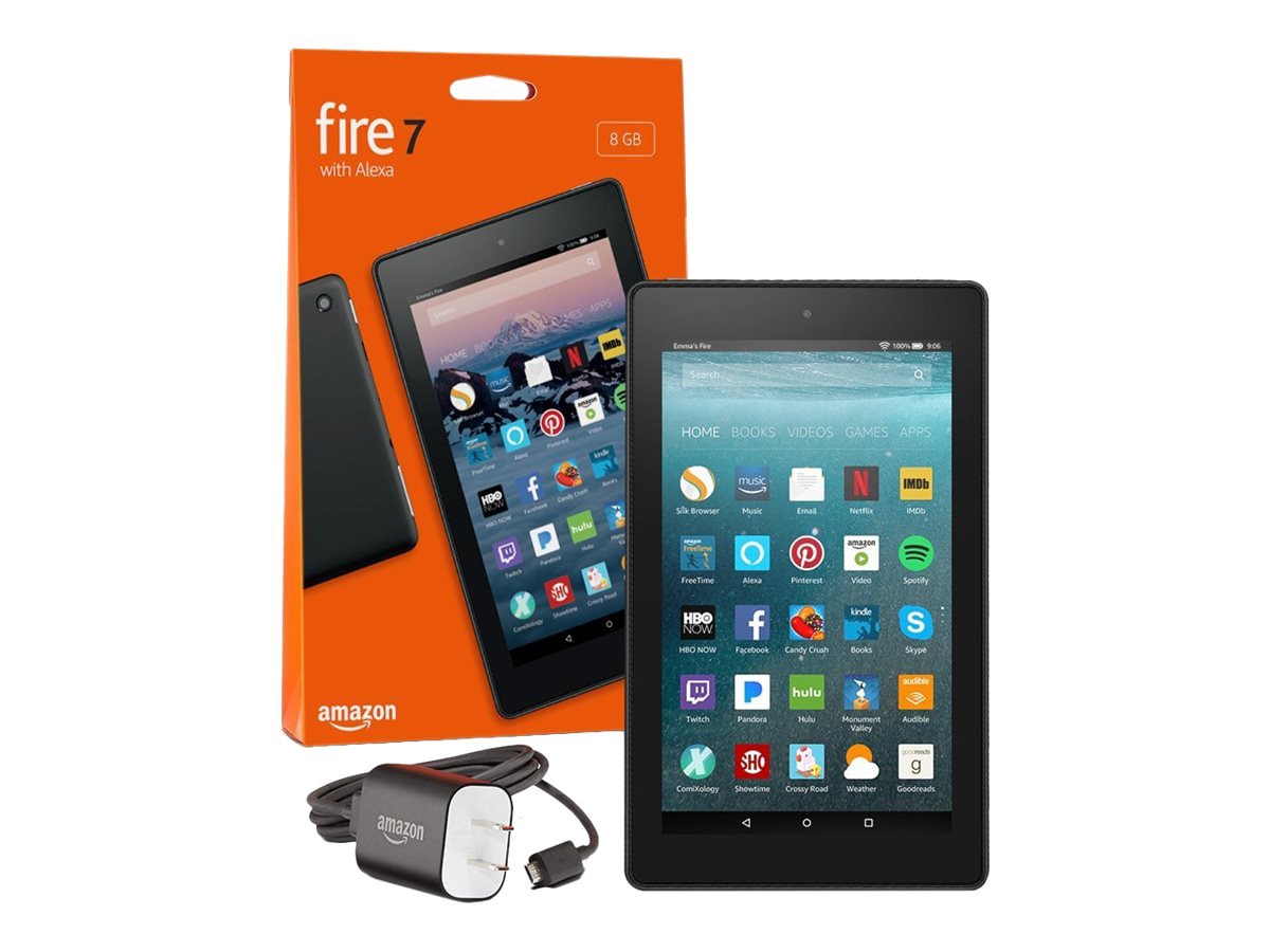 Amazon Fire 7 7" Quad-Core 1GB RAM 32GB Fire OS 6 - Black