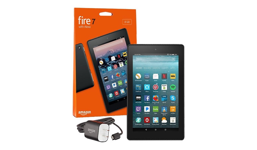 Amazon Fire 7 7" Quad-Core 1GB RAM 32GB Fire OS 6 - Black