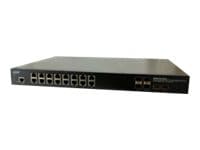 Transition Networks - switch - 16 ports - managed - rack-mountable