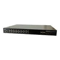 Transition Networks - switch - 16 ports - managed - rack-mountable