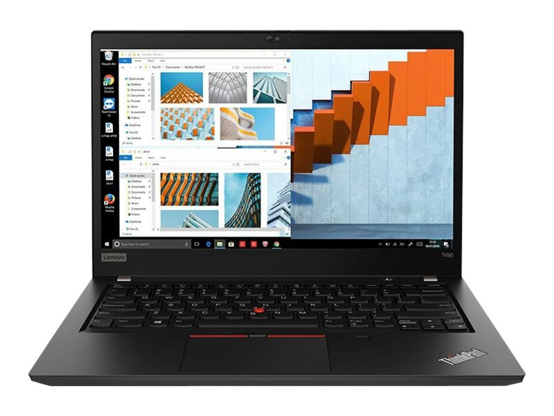 Lenovo ThinkPad T490 - 14" - Core i5 8365U - 8 GB RAM - 256 GB SSD - US