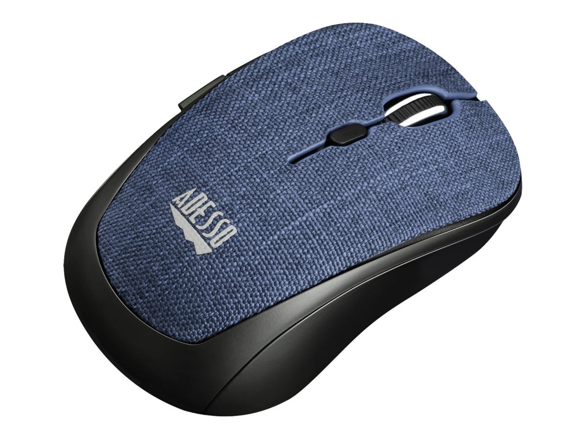 Adesso iMouse S80 - mouse - 2.4 GHz - blue