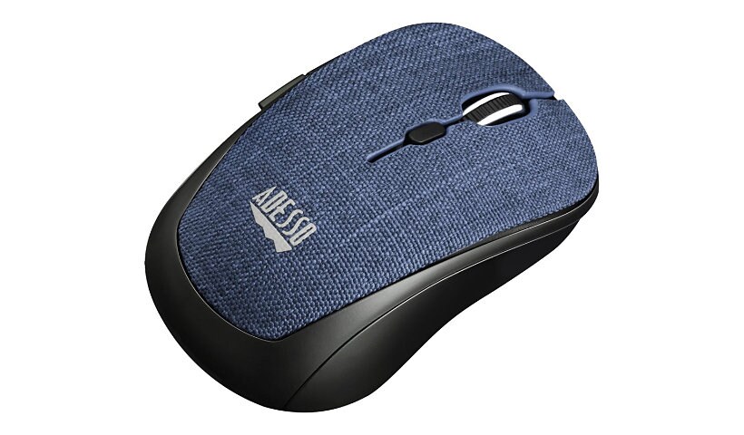 Adesso iMouse S80 - mouse - 2.4 GHz - blue