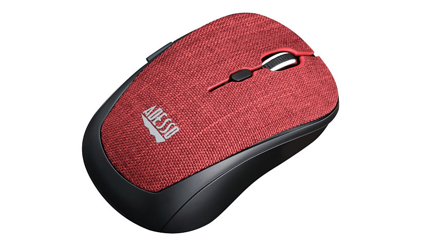 Adesso iMouse S80 - mouse - 2.4 GHz - red