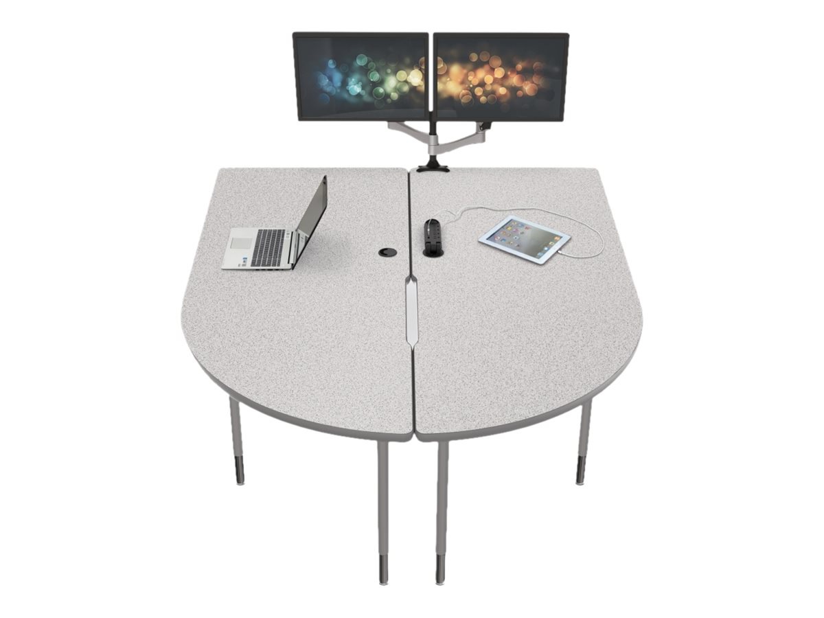 MooreCo MediaSpace Multimedia & Collaboration Large Double - table