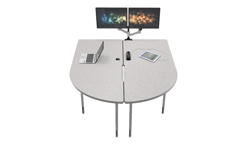 MooreCo MediaSpace Multimedia & Collaboration Large Double - table