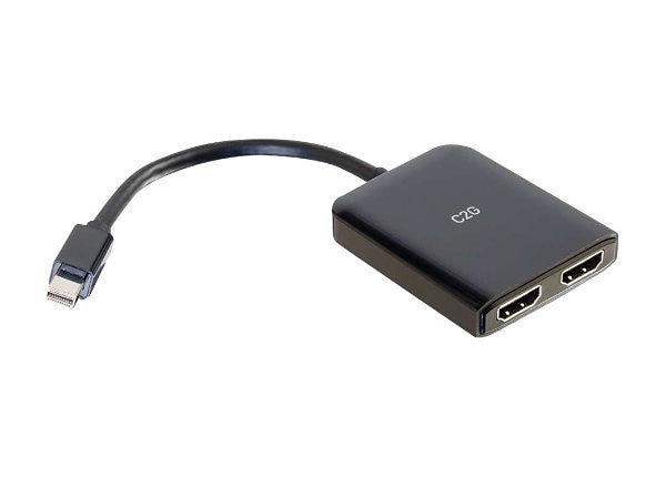 C2G 4K Mini DisplayPort to HDMI Monitor Splitter - Dual Monitor Hub - video/audio splitter - 2 ports - 54292 - Cables & Adapters - CDW.ca