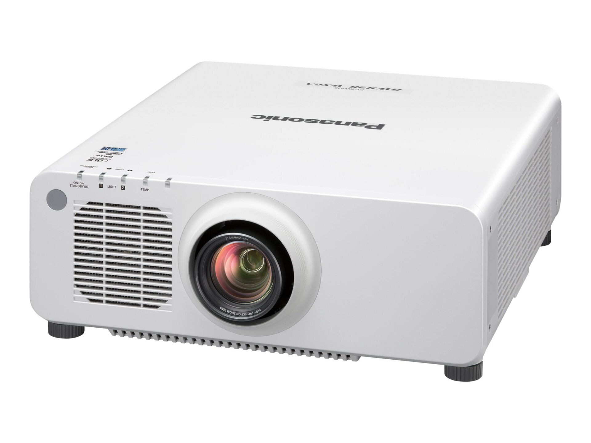 Panasonic PT-RW930LWU - DLP projector - no lens - LAN