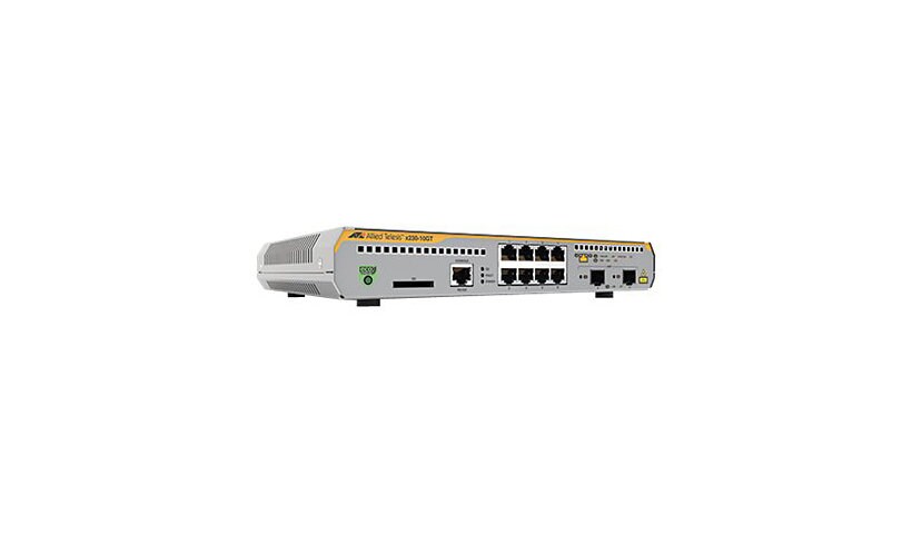 Allied Telesis AT x230-10GT - switch - 10 ports - managed - rack-mountable