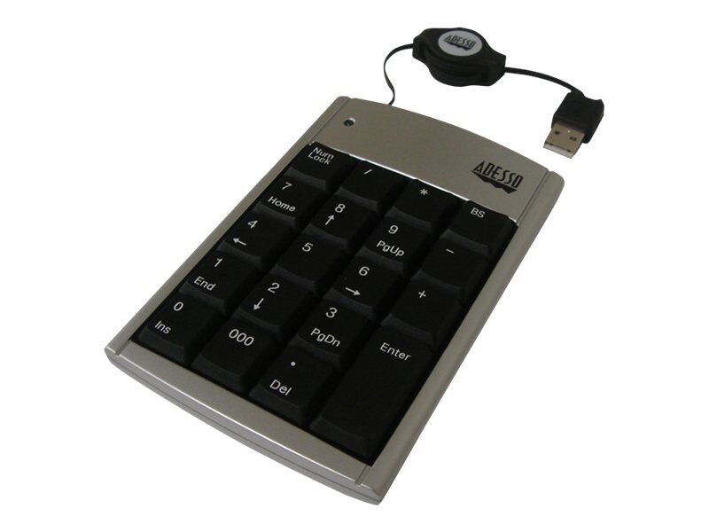 Adesso USB Mobile Mini - keypad