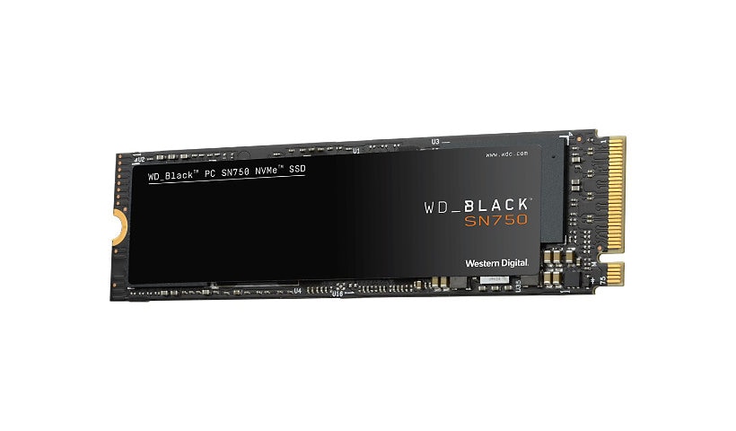 WD Black SN750 NVMe SSD WDS500G3X0C - SSD - 500 GB - PCIe 3.0 x4 (NVMe)
