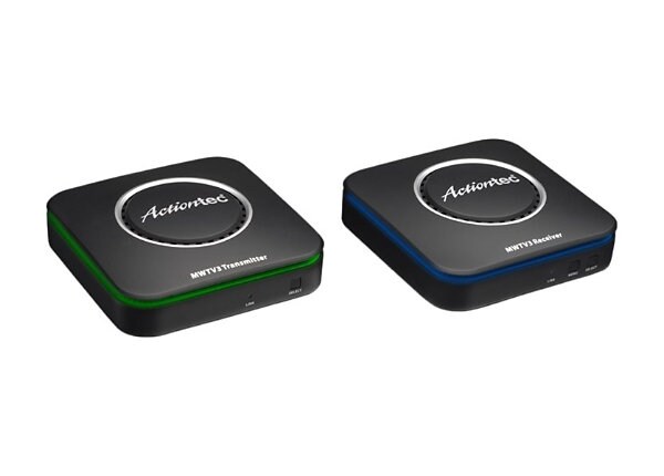 Actiontec MyWirelessTV 3 4K Wireless HD Connection Kit - wireless video/audio/infrared extender - HDMI, 802.11ac