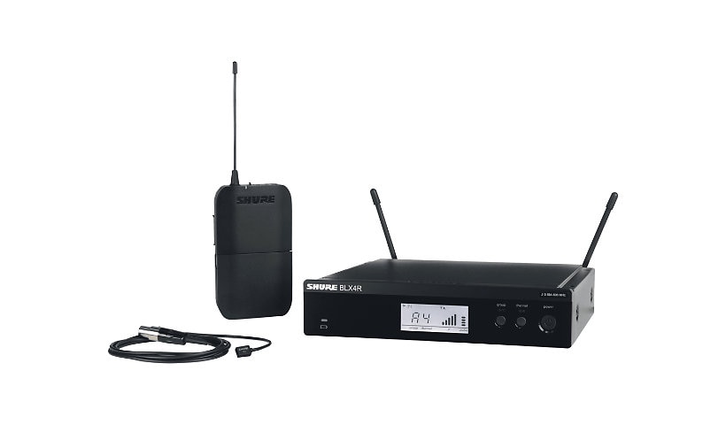 Shure BLX14R/W93 Lavalier Wireless System - H10 Band - wireless microphone system