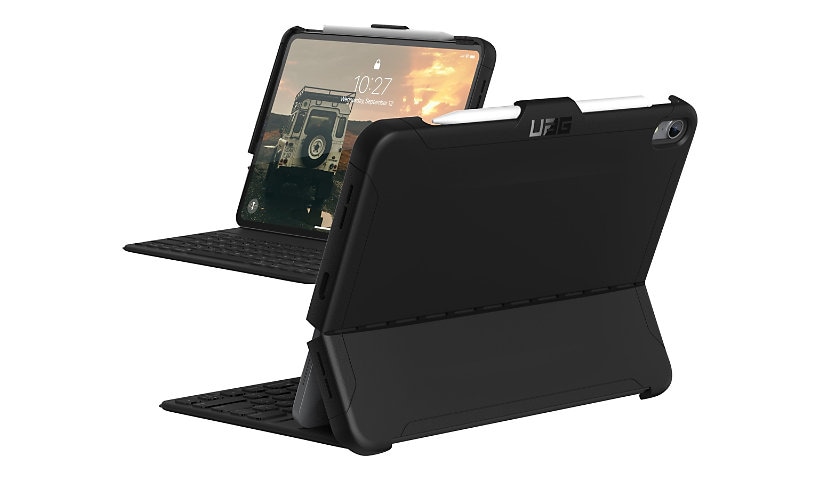 UAG Rugged Case for iPad Pro 11-inch - Scout Black - back cover for tablet