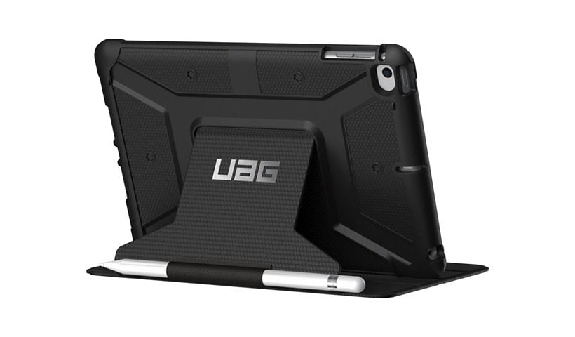UAG Rugged Case for iPad Mini (2019) & iPad Mini 4 - Metropolis Black - fli