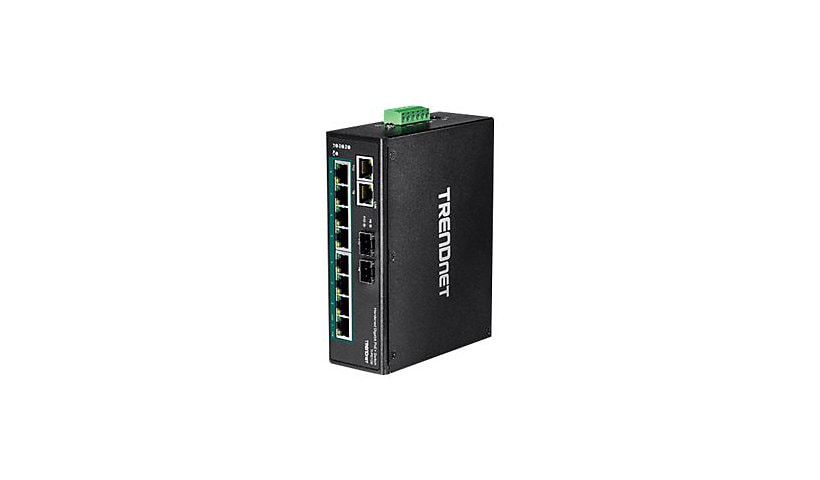 TRENDnet TI-PG102 - switch - 10 ports - unmanaged - TAA Compliant