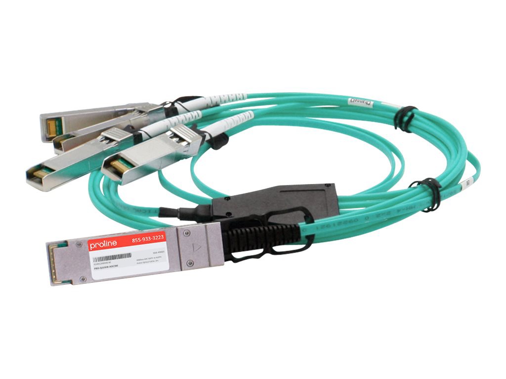 Proline 40GBase-AOC direct attach cable - TAA Compliant - 3 m