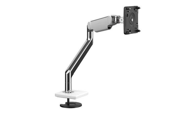 Humanscale M2.1 mounting kit - for LCD display - black, polished aluminum with white trim