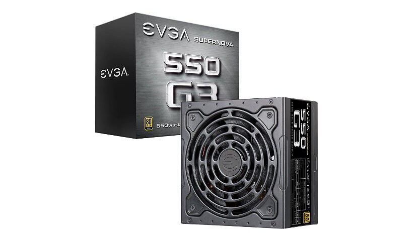 EVGA SuperNOVA 550 G3 - power supply - 550 Watt