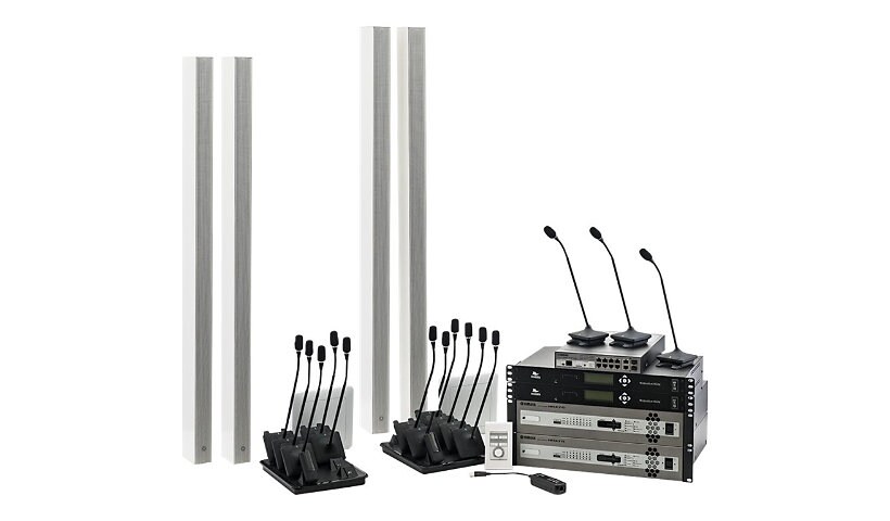 Yamaha YAI-1 Boardroom Ensemble Wireless Microphone System - White Speaker