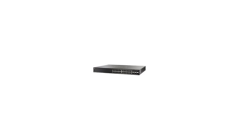 Cisco Small Business SG500X-24 - switch - 24 ports - managed - rack-mountab